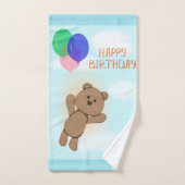 ハッピーバースデー バスタオルセット (ハンドタオル)