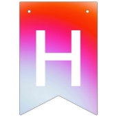 ハッピーバースデー バナー バースデーパーティー バンティング フラッグ (第1の旗)