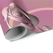 「ハッピーバースデー」バラハンド書 ラッピングペーパー (ロールコーナー)