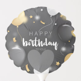 ハッピーバースデー バルーン