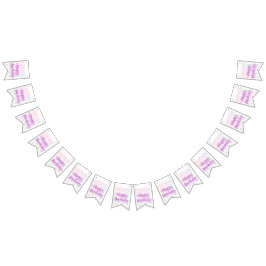 ハッピーバースデー!! バンティングフラッグ