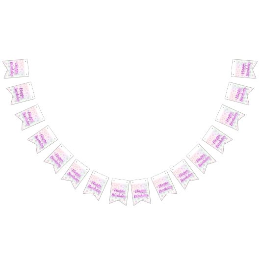 ハッピーバースデー!! バンティングフラッグ (全)