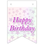 ハッピーバースデー!! バンティングフラッグ (第1の旗)