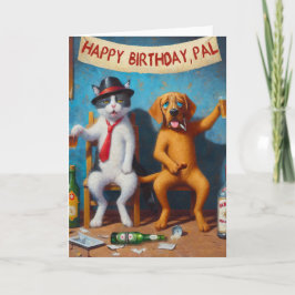 ハッピーバースデー、パル カード