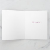 ハッピーバースデー!ビッグカード カード (内部)