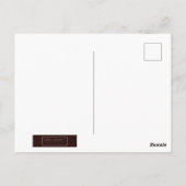 ハッピーバースデー ビンテージケーキ ポストカード (裏面)