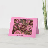 ハッピーバースデー! -ピースサインのバースデー・カード カード (裏面)