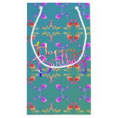 「ハッピーバースデー!」 ファベルジ様の スモールペーパーバッグ (裏面)