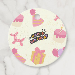 ハッピーバースデー フェイバータグ