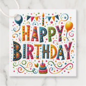 ハッピーバースデー フェイバータグ (正面)