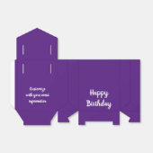 ハッピーバースデー フェイバーボックス (折り畳みなし)