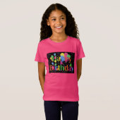 ハッピーバースデー、フェスティバル誕生祝い Tシャツ (正面フル)