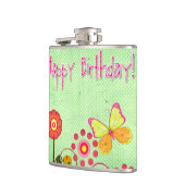 ハッピーバースデー フラスク (左)