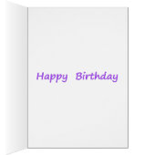 ハッピーバースデー: フラワー・ショー (内側 (右))