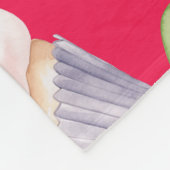 ハッピーバースデー フリースブランケット (角)