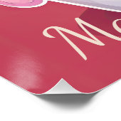 ハッピーバースデー フローズンヨーグルト かわいい カートゥーン ポスター (コーナー)