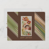 ハッピーバースデー フローラルビューティーズ 48 ポストカード (正面/裏面)