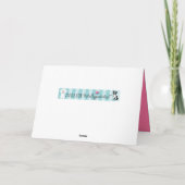 ハッピーバースデー!プードルドッグアートカード カード (裏面)