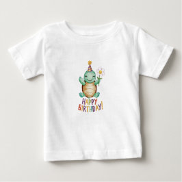 ハッピーバースデー ベビーTシャツ