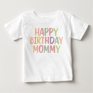 ハッピーバースデー ベビーTシャツ