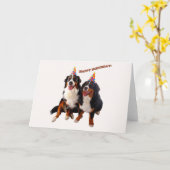 ハッピーバースデー(ベルネカード付) カード (黄色い花)