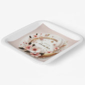 ハッピーバースデー ペーパープレート (傾斜あり)