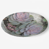 ハッピーバースデー ペーパープレート (アングル)