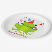 ハッピーバースデー ペーパープレート (アングル)