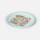 ハッピーバースデー! ペーパープレート (アングル)