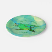 ハッピーバースデー ペーパープレート (アングル)