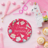 ハッピーバースデー ペーパープレート (パーティー)