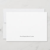 ハッピーバースデー(ホワイトロックレイク – ダラス) (裏面)