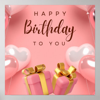 ハッピーバースデー ポスター