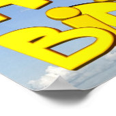 ハッピーバースデー ポスター (角)