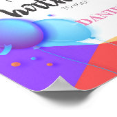 ハッピーバースデー ポスター (角)