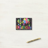 ハッピーバースデー🎂 ポストイット (デスク上)