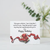 ハッピーバースデー ポストカード (スタンド正面)