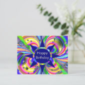 ハッピーバースデー ポストカード (スタンド正面)