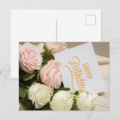 ハッピーバースデー ポストカード (正面/裏面)