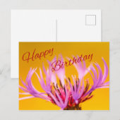 ハッピーバースデー! ポストカード (正面/裏面)