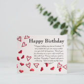 ハッピーバースデー ポストカード (スタンド正面)