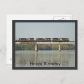 ハッピーバースデー ポストカード (正面/裏面)