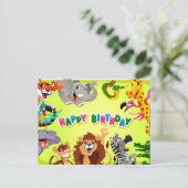 ハッピーバースデー ポストカード (スタンド正面)