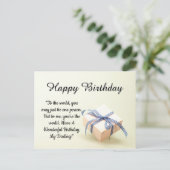 ハッピーバースデー ポストカード (スタンド正面)