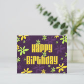 ハッピーバースデー ポストカード (スタンド正面)