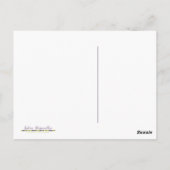 ハッピーバースデー ポストカード (裏面)