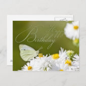 ハッピーバースデー ポストカード (正面/裏面)