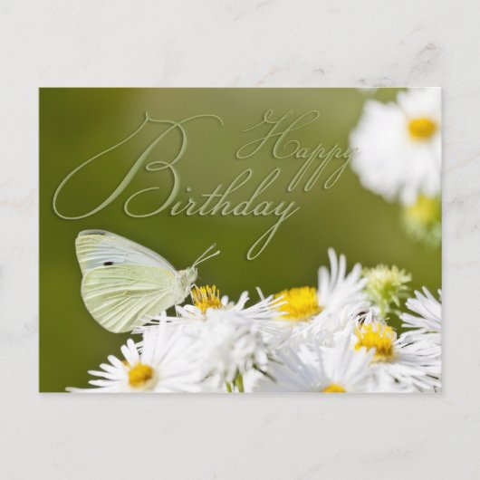 ハッピーバースデー ポストカード (正面)
