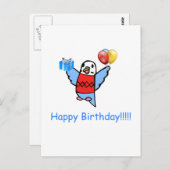 ハッピーバースデー! ポストカード (正面/裏面)