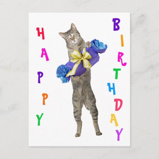 ハッピーバースデー ポストカード (正面)